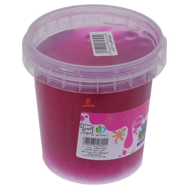 خمیر اسلایم یخی زرشکی اودی ODDY (3)