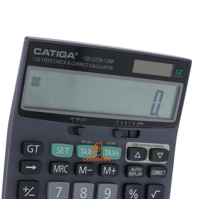 ماشین حساب رومیزی 12 رقم مدل CD-2729 کاتیگا CATIGA (8)