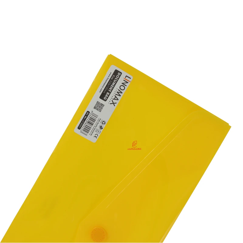 پوشه دکمه دار زرد ملخی (نامه) EG61 لینومکس LINOMAX (4)