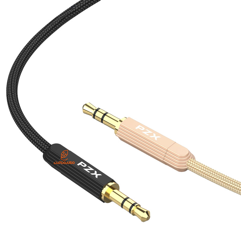 کابل AUX طلایی مدل 1501 پی زد ایکس PZX