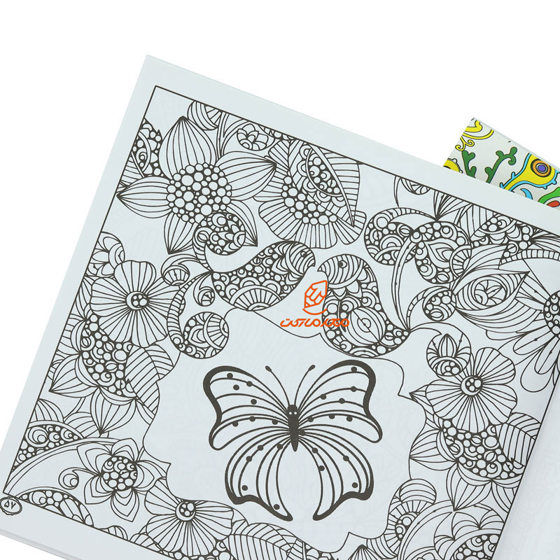 کتاب رنگ آمیزی برای بزرگسالان سرزمین عجایب (1)