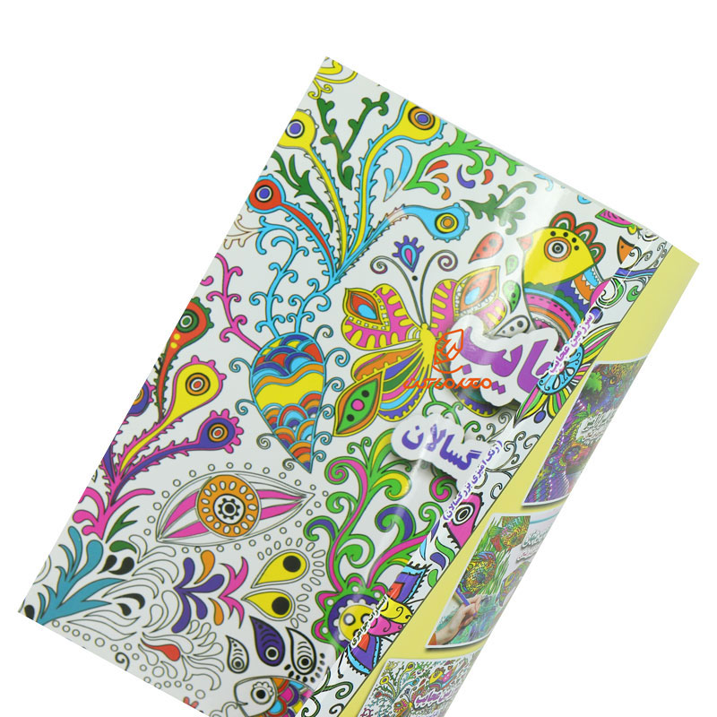 کتاب رنگ آمیزی برای بزرگسالان سرزمین عجایب (4)