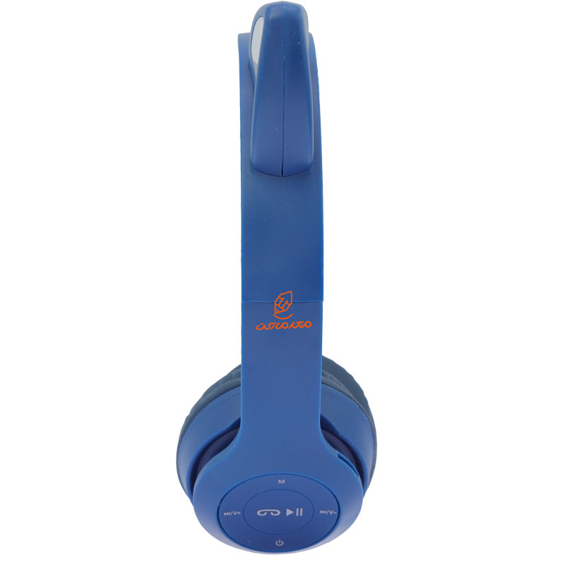 هدفون بلوتوثی مدل P47M گربه ای آبی CAT EAR (7)