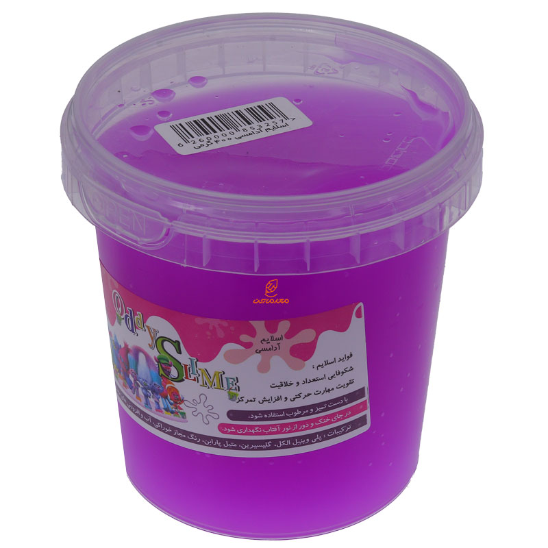 خمیر اسلایم یخی بنفش روشن اودی ODDY (1)