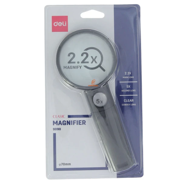 ذره بین 2.2X مدل 9090 دلی DELI1 (2)