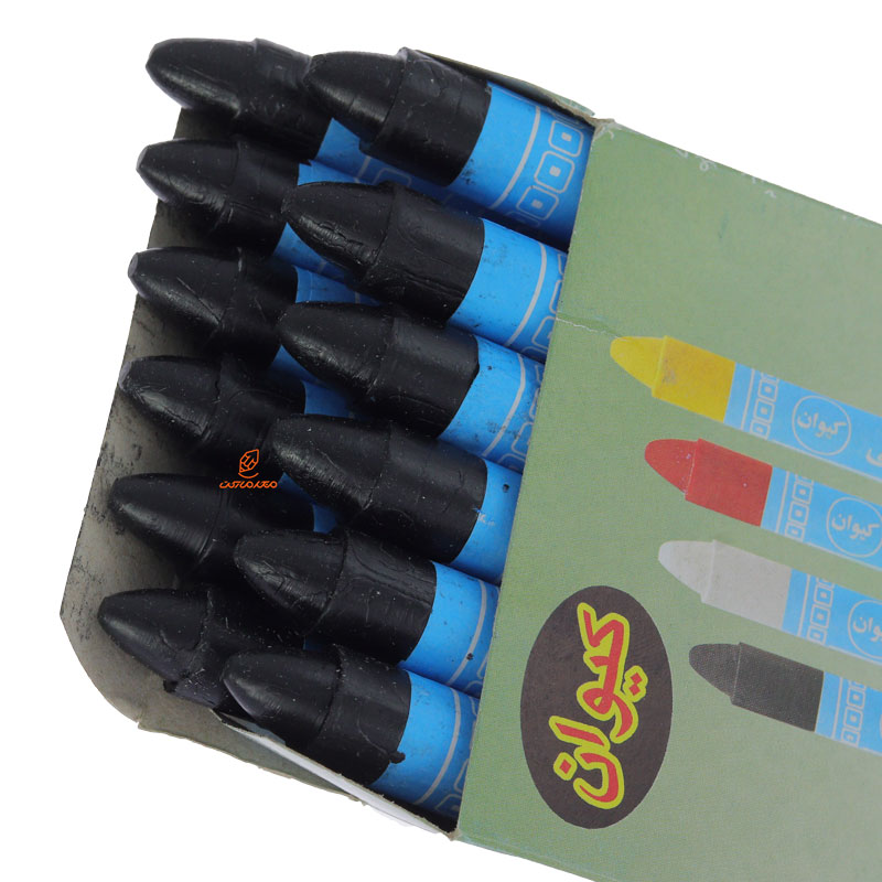 مداد شمعی (پاستل) کارتن نویسی کیوان (5)