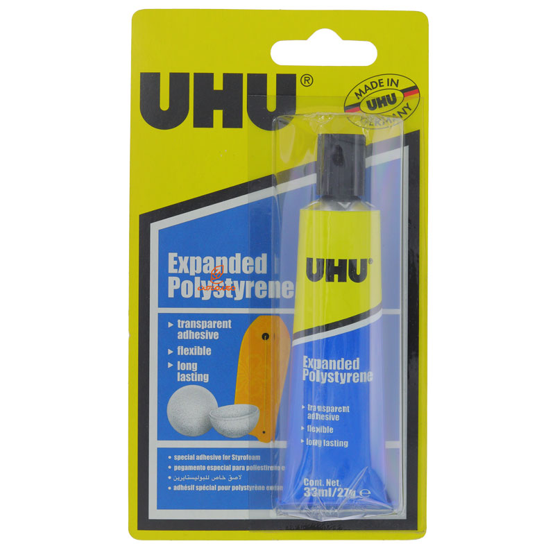 چسب پلی استیرن 27 گرم کد 37590 اوهو UHU
