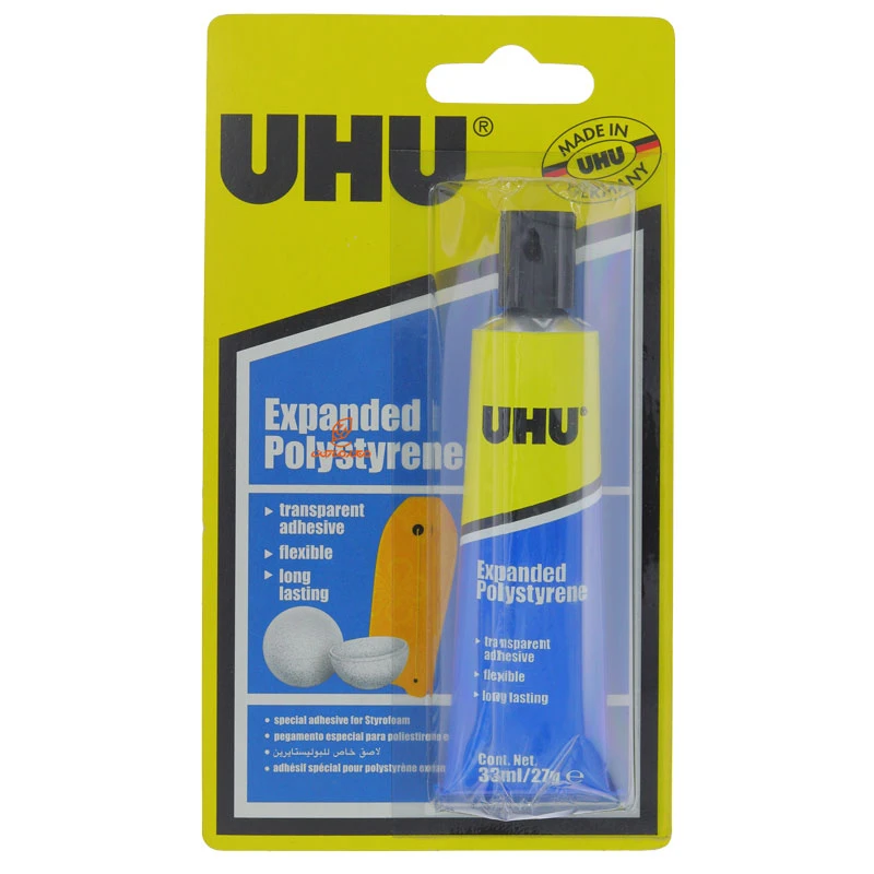 چسب پلی استیرن 27 گرم کد 37590 اوهو UHU (2)