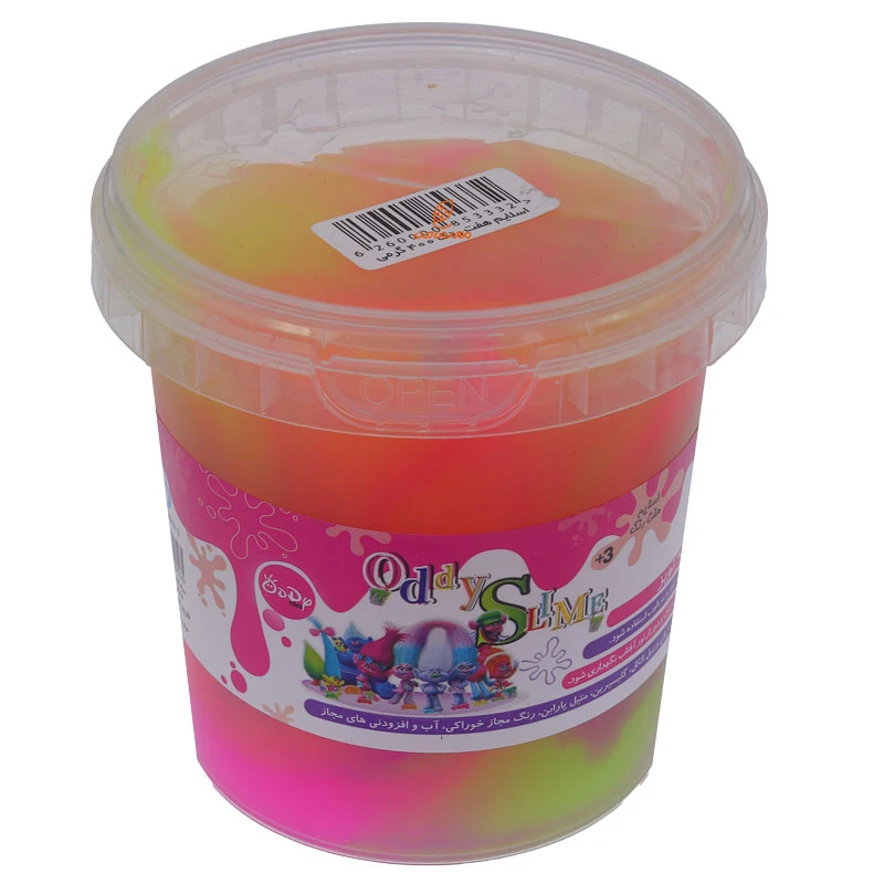 خمیر اسلایم یخی هفت رنگ اودی ODDY (2)