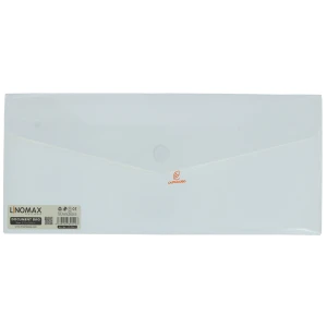 پوشه دکمه دار سفید ملخی (نامه) EG61 لینومکس LINOMAX