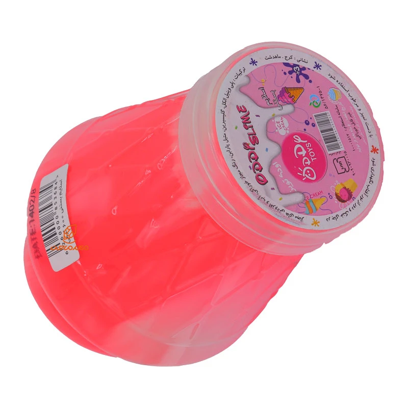 خمیر اسلایم نارنجی مدل بستنی اودی ODDY (4)