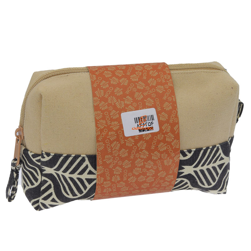 جامدادی پارچه ای طرح انار مشکی گوشه (2)