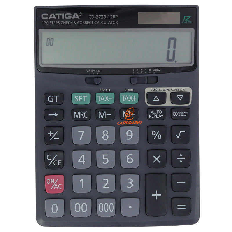 ماشین حساب رومیزی 12 رقم مدل CD-2729 کاتیگا CATIGA