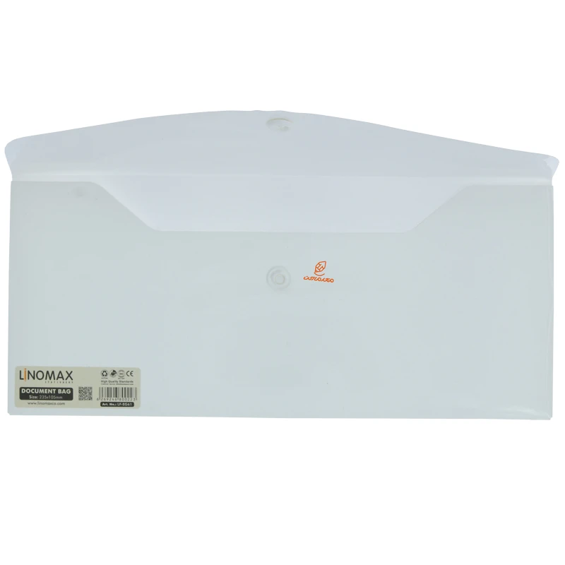 پوشه دکمه دار سفید ملخی (نامه) EG61 لینومکس LINOMAX (4)