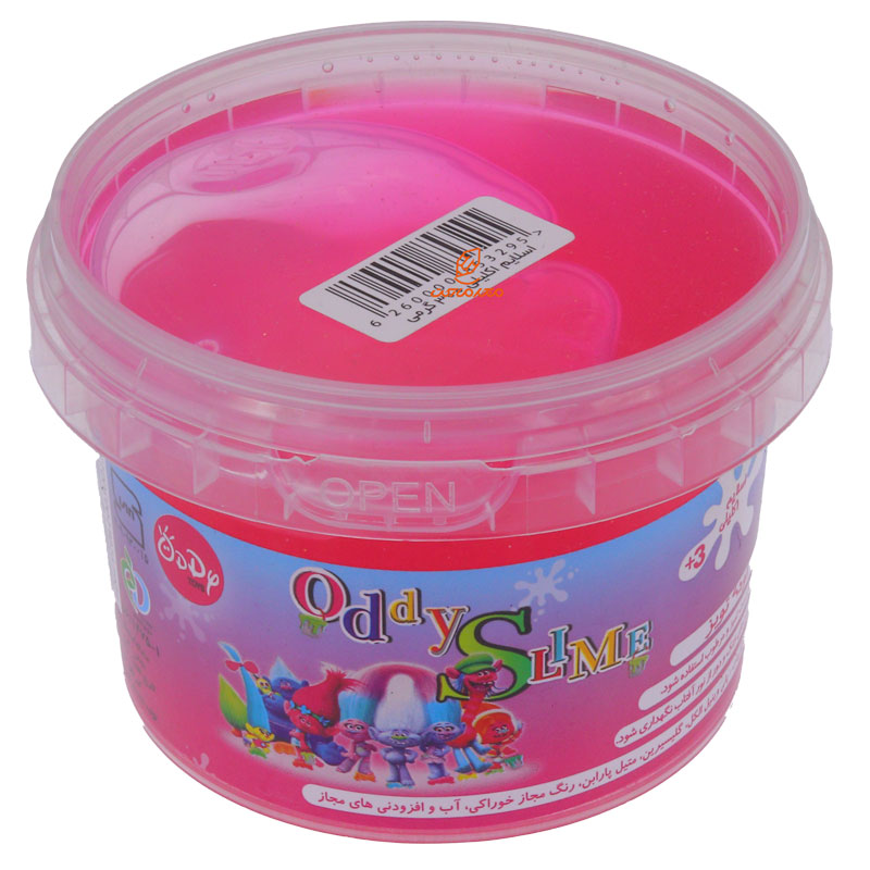 خمیر اسلایم اکلیلی قرمز اودی ODDY