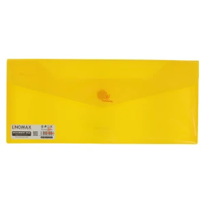 پوشه دکمه دار زرد ملخی (نامه) EG61 لینومکس LINOMAX