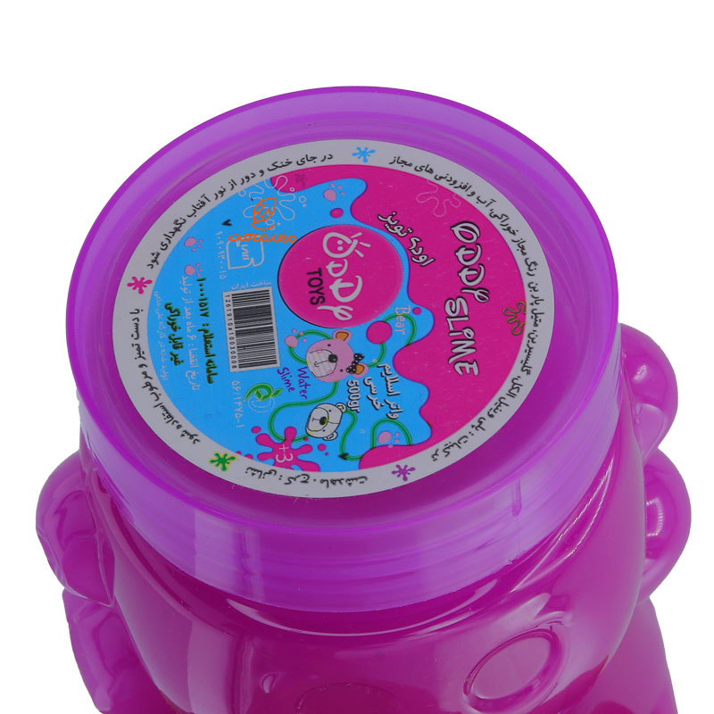 واتر اسلایم خرسی بنفش اودی تویز ODDY TOYS (1)