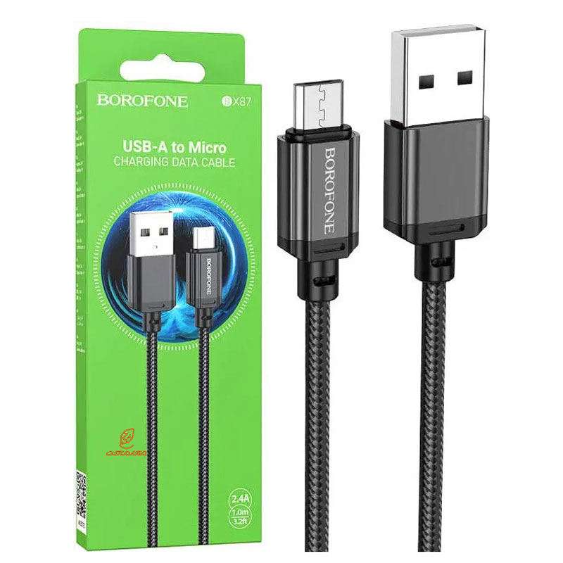 کابل شارژ MICROUSB مدل BX87 بروفون BOROFONE (5)