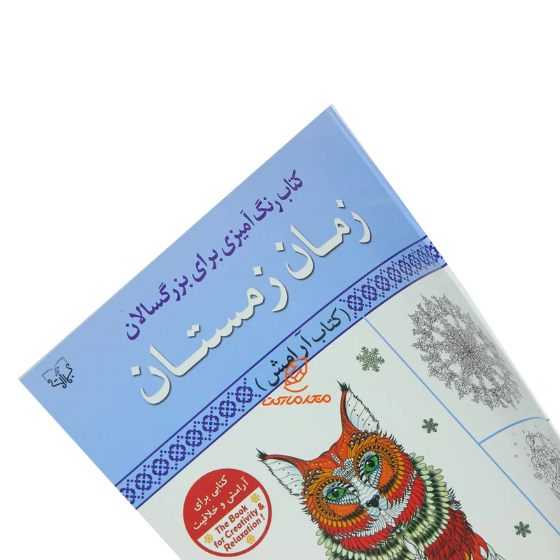 کتاب رنگ آمیزی برای بزرگسالان زمان زمستان (2)
