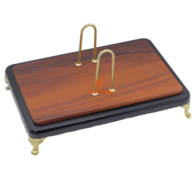 ست رومیزی مدیریتی 17 تکه طرح قهوه ای مدل P317 قائم (9)