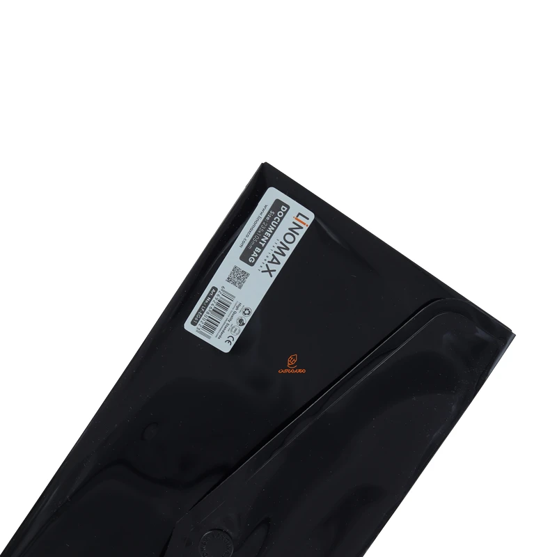 پوشه دکمه دار مشکی ملخی (نامه) EG61 لینومکس LINOMAX (4)