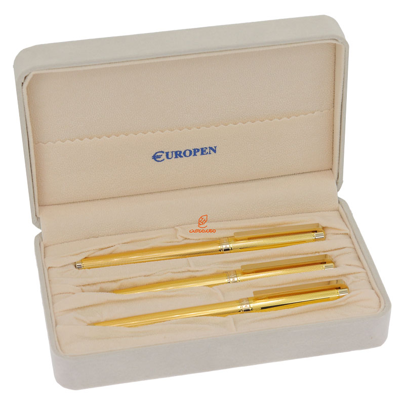 ست خودکار، خودنویس و روان نویس طلایی یوروپن مدل وندر WONDER (2)