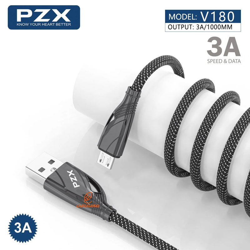 کابل شارژ MICRO مدل V180 پی زد ایکس PZX (1)