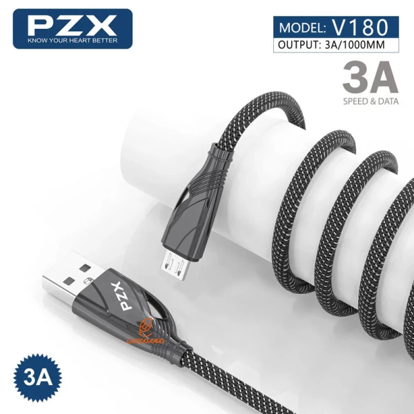 کابل شارژ MICRO مدل V180 پی زد ایکس PZX (1)