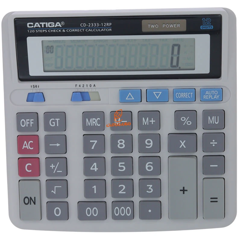 ماشین حساب رومیزی 12 رقم مدل CD-2333 کاتیگا CATIGA (5)
