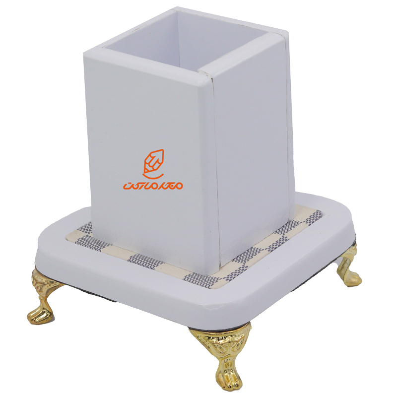 ست رومیزی مدیریتی 10 تکه طرح سفید های گلاس مدل P910 قائم (7)
