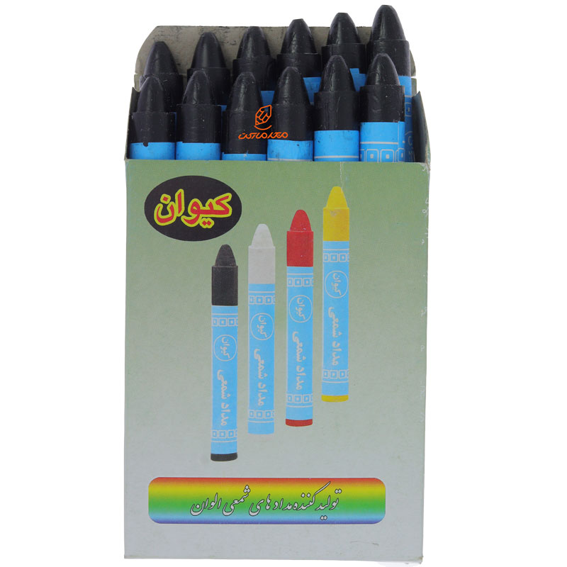 مداد شمعی (پاستل) کارتن نویسی کیوان