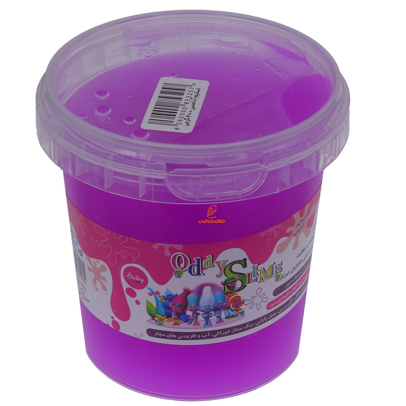 خمیر اسلایم یخی بنفش روشن اودی ODDY