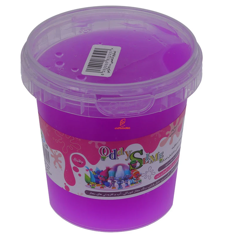 خمیر اسلایم یخی بنفش روشن اودی ODDY (2)