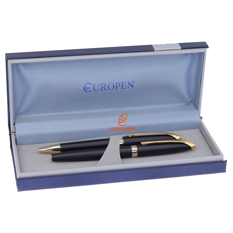 ست خودکار و روان نویس مشکی یوروپن مدل رینگ RING1 (2)