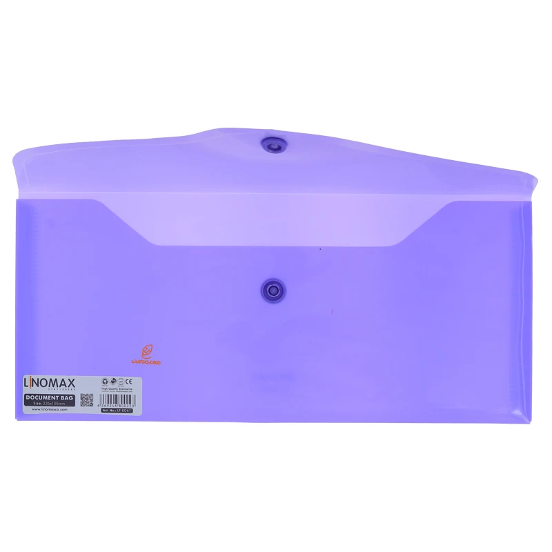 پوشه دکمه دار یاسی ملخی (نامه) EG61 لینومکس LINOMAX (1)