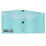 پوشه دکمه دار سبز شفاف ملخی (نامه) EG61 لینومکس LINOMAX (1)