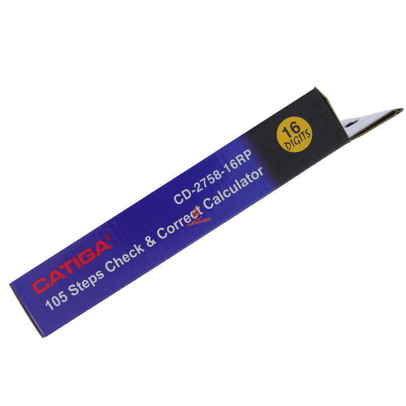 ماشین حساب رومیزی 16 رقم مدل CD-2758 کاتیگا CATIGA (4)