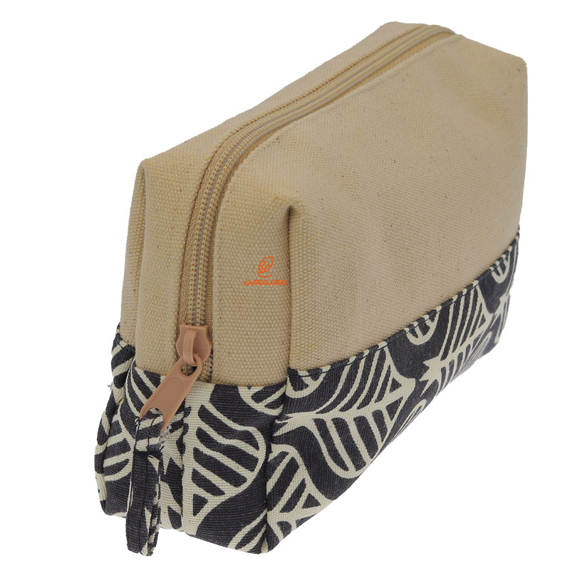 جامدادی پارچه ای طرح انار مشکی گوشه (5)