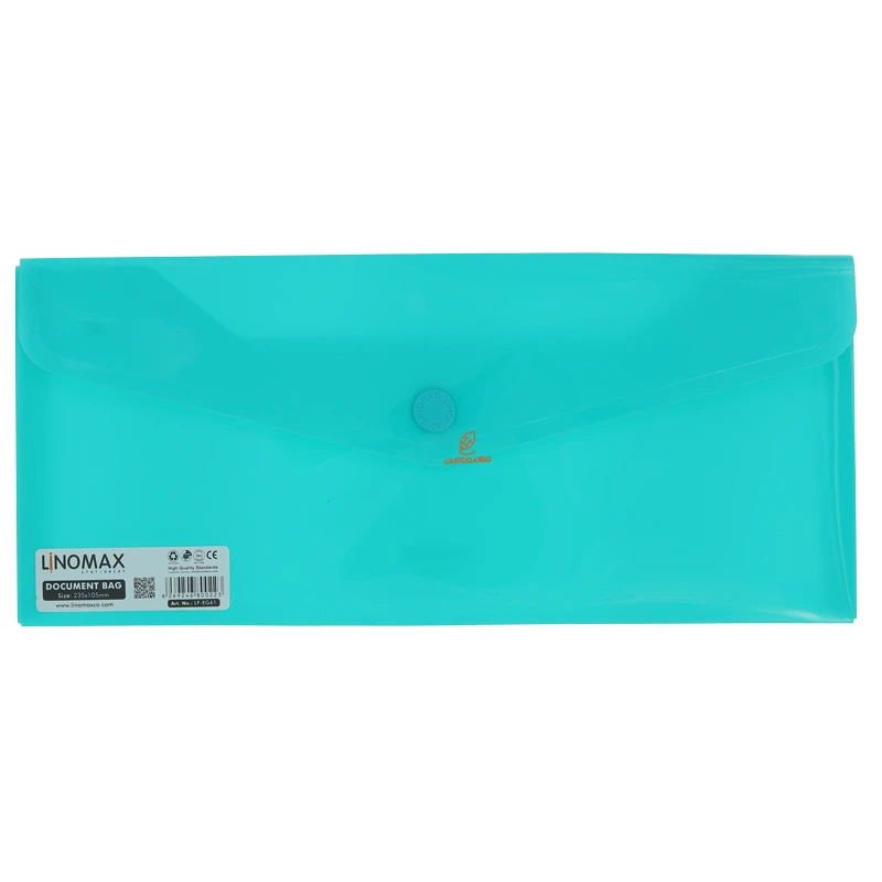 پوشه دکمه دار سبز ملخی (نامه) EG61 لینومکس LINOMAX (2)