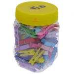 گیره چوبی 3.5 سانت رنگی (3)
