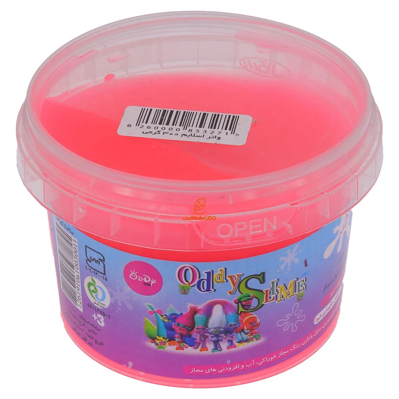 خمیر اسلایم اکلیلی نارنجی اودی ODDY (4)