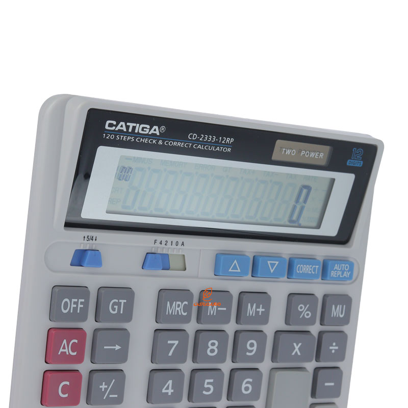 ماشین حساب رومیزی 12 رقم مدل CD-2333 کاتیگا CATIGA (7)