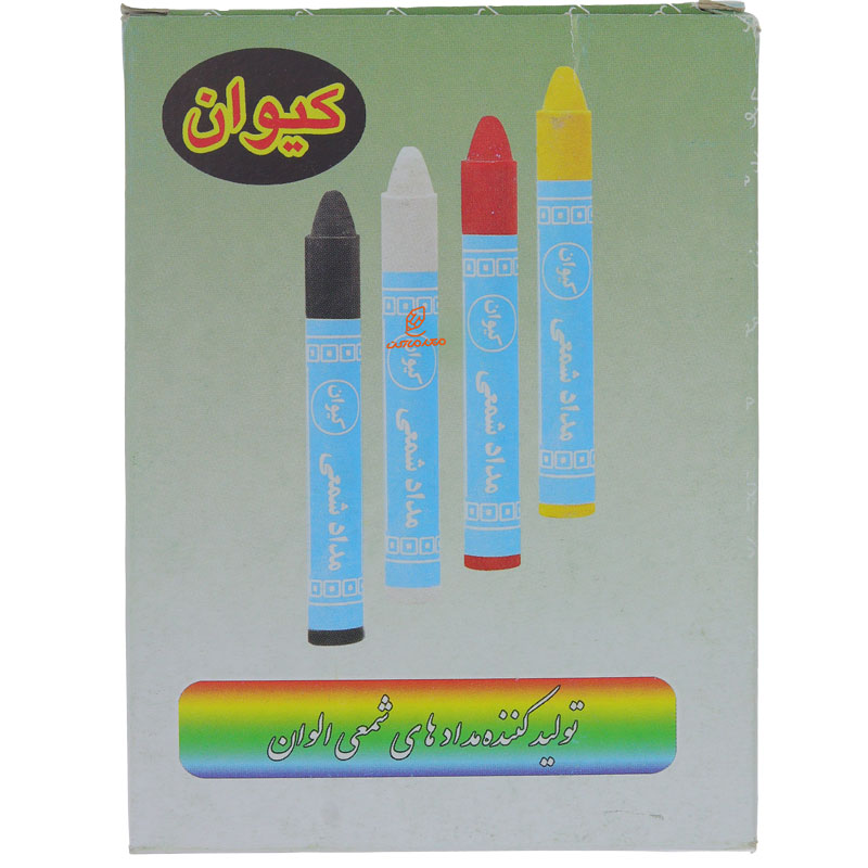 مداد شمعی (پاستل) کارتن نویسی کیوان (3)