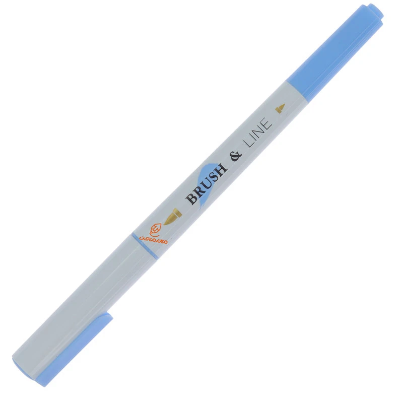 ماژیک رنگ آمیزی دو سر آبی HP7311 (2)