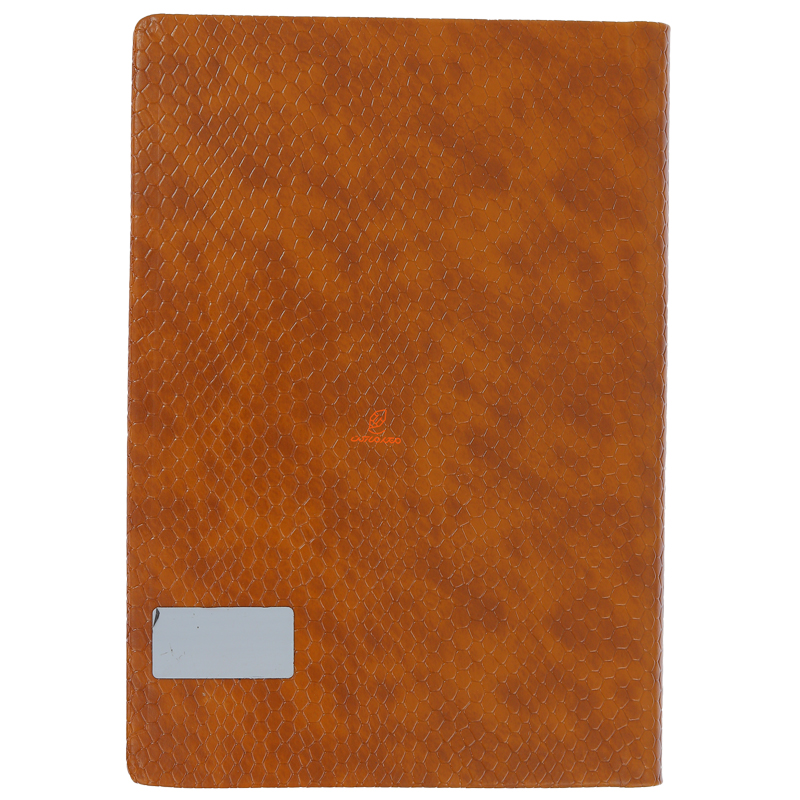 سالنامه (سررسید) 1403 رقعی دوختی مدل سایان قهوه ای کیا