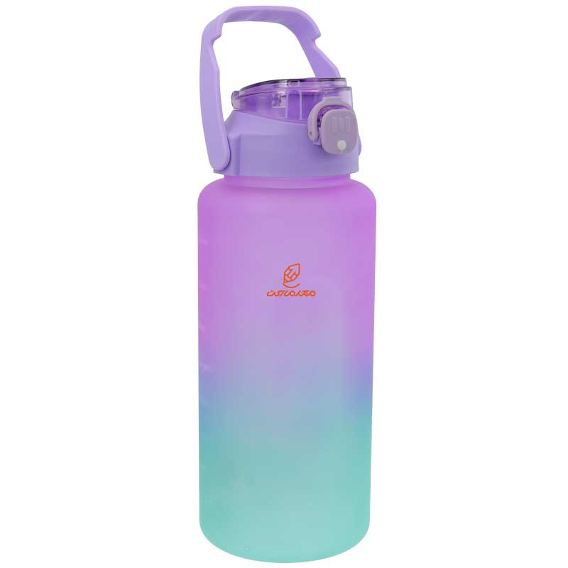 قمقمه 2000 میل ورزشی پاستلی