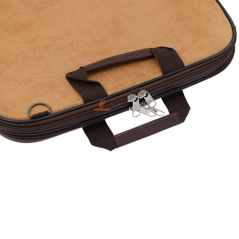 کیف لپ تاپ (اداری) قهوه ای اکو (3)