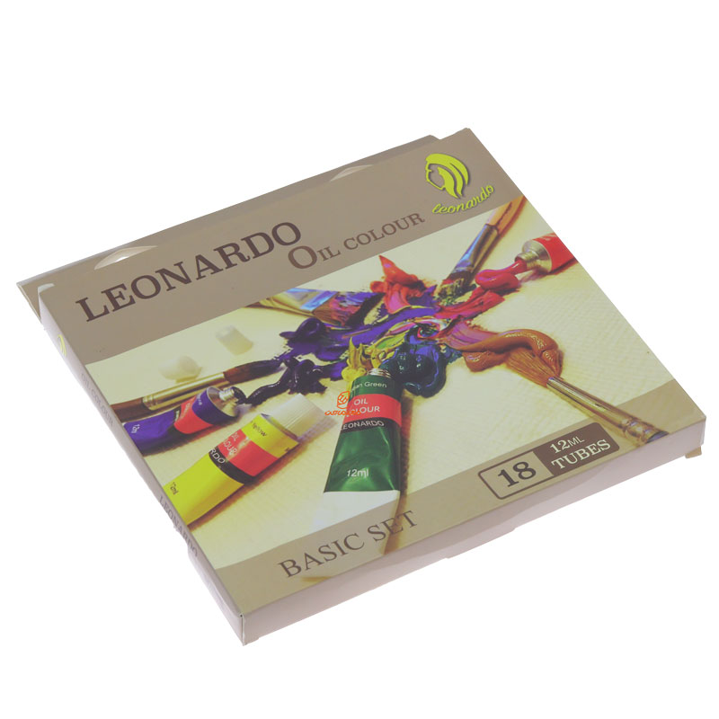 رنگ روغن 18 رنگ 12 میل لئوناردو LEONARDO (4)