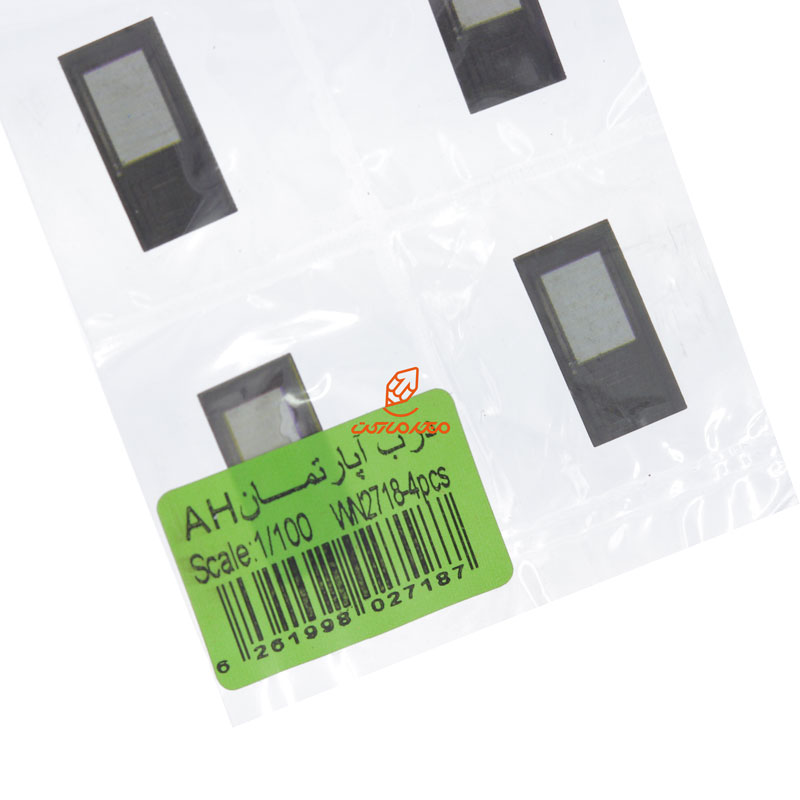 ماکت درب آپارتمان 4 عددی کومه (1)