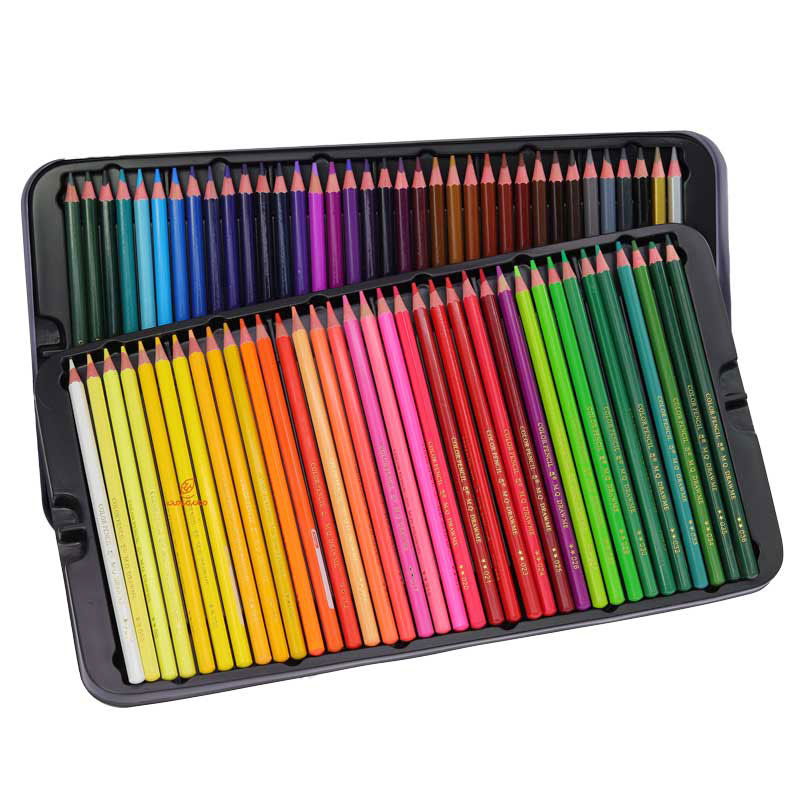 مداد رنگی 72 رنگ آرتیست جعبه فلزی طرح کوهستان ام کیو MQ (3)